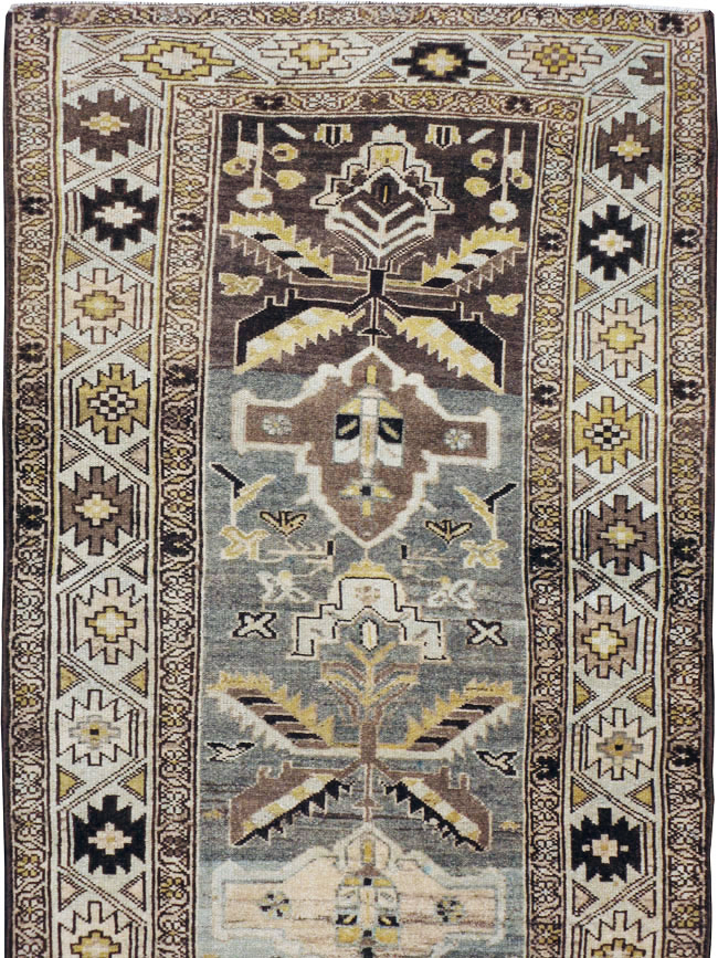 Vintage Persian Malayer Runner, No.23514 - Gss