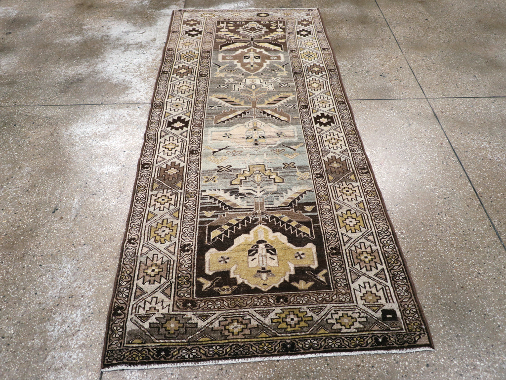 Vintage Persian Malayer Runner, No.23514 - Gss