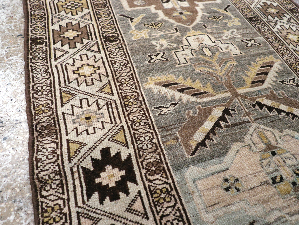 Vintage Persian Malayer Runner, No.23514 - Gss
