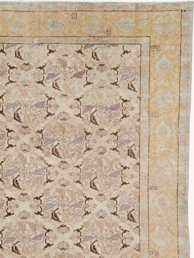 Antique Persian Senneh Tabriz Carpet, No.23515 - Gss