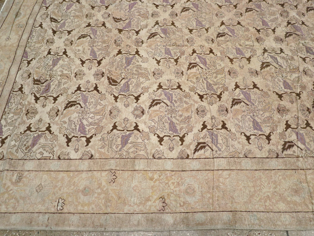 Antique Persian Senneh Tabriz Carpet, No.23515 - Gss