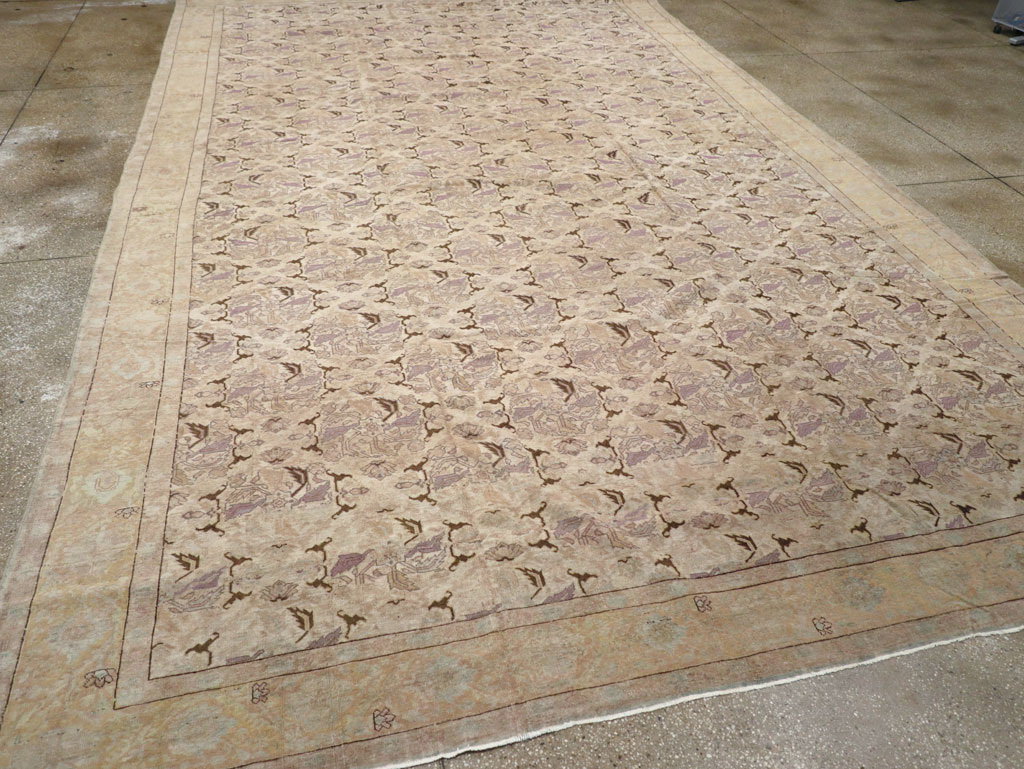 Antique Persian Senneh Tabriz Carpet, No.23515 - Gss