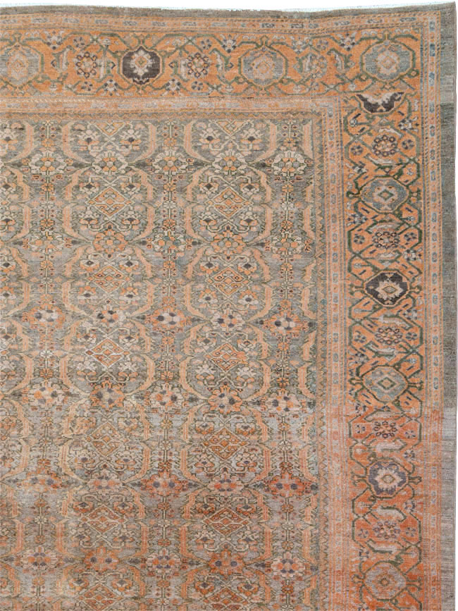 Antique Persian Malayer Carpet, No.23516 - Gss