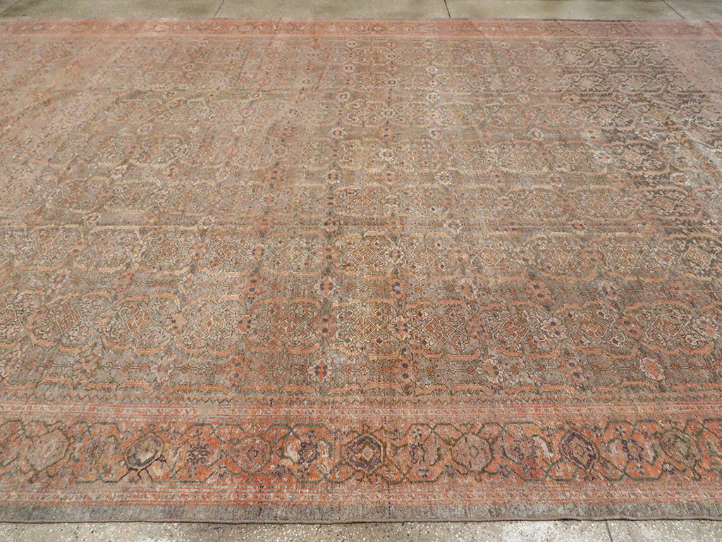 Antique Persian Malayer Carpet, No.23516 - Gss