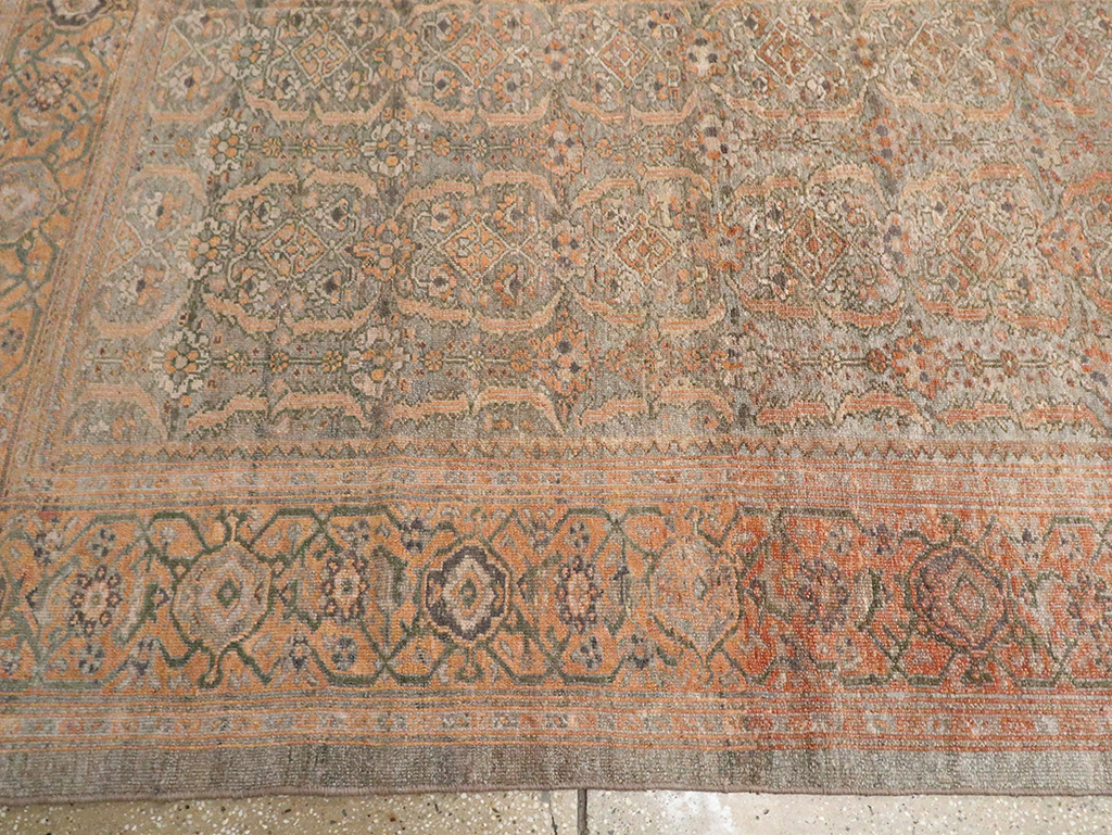 Antique Persian Malayer Carpet, No.23516 - Gss