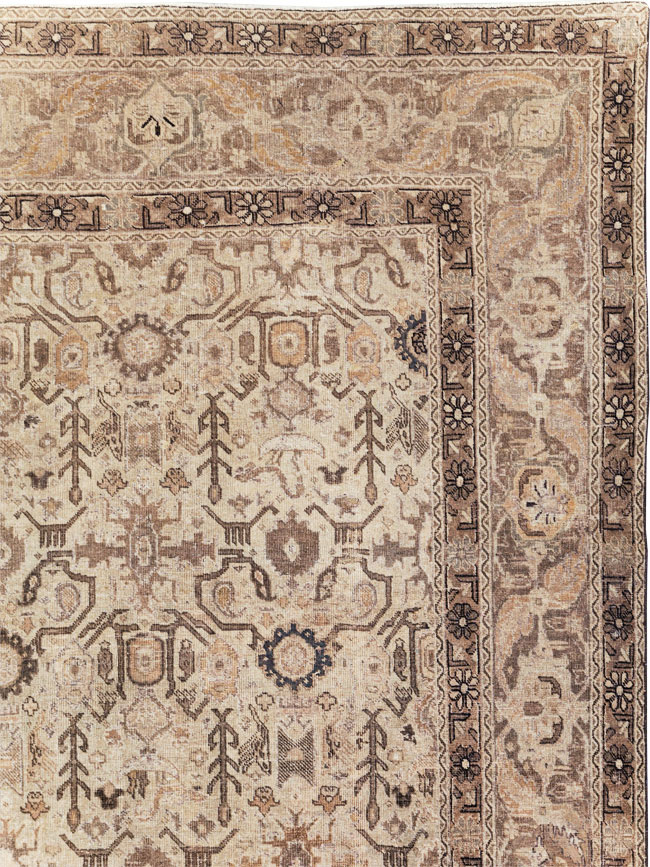 Antique Persian Tabriz Carpet, No.23527 - Gss