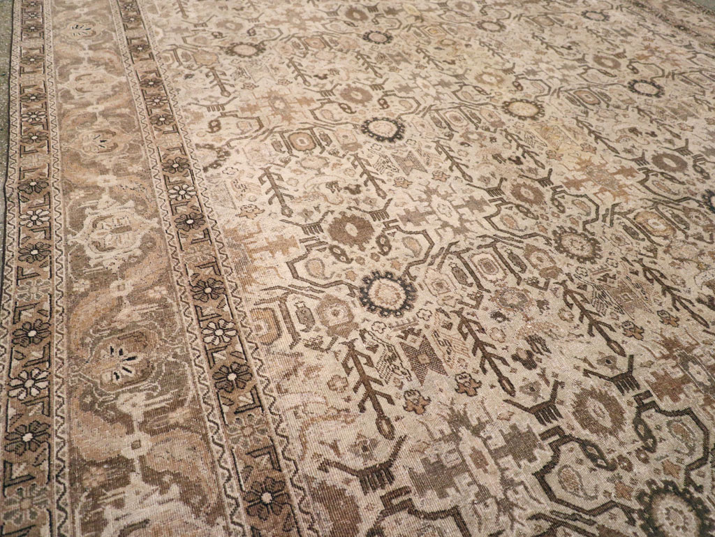 Antique Persian Tabriz Carpet, No.23527 - Gss