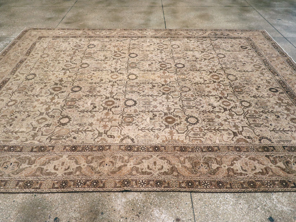 Antique Persian Tabriz Carpet, No.23527 - Gss