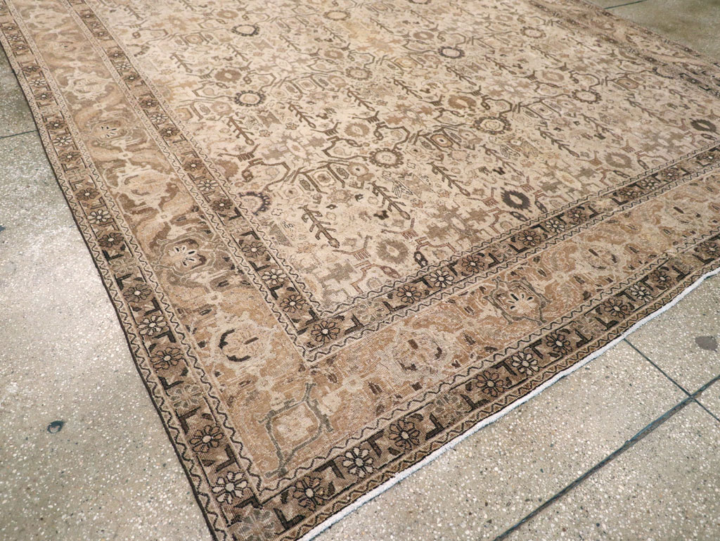 Antique Persian Tabriz Carpet, No.23527 - Gss