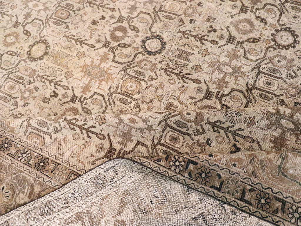 Antique Persian Tabriz Carpet, No.23527 - Gss