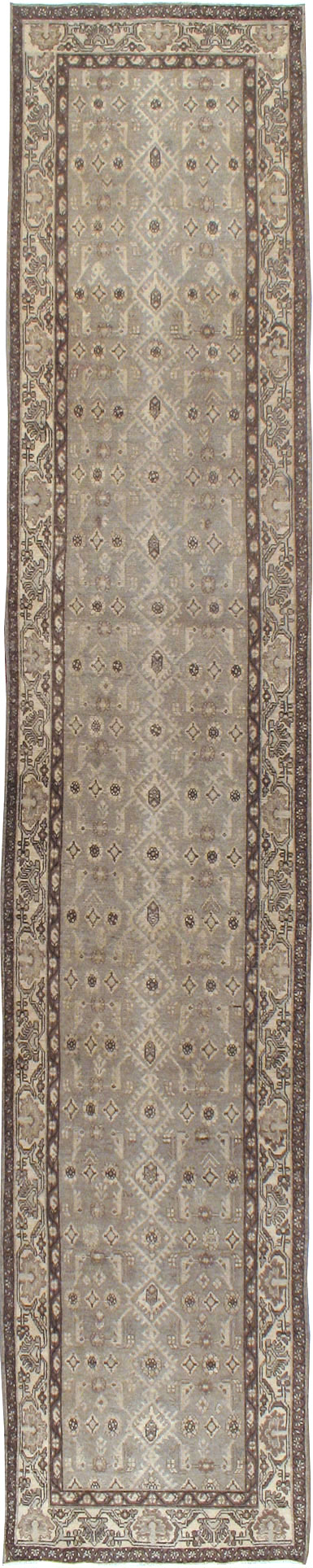 Vintage Persian Malayer Runner, No.23528 - Gss