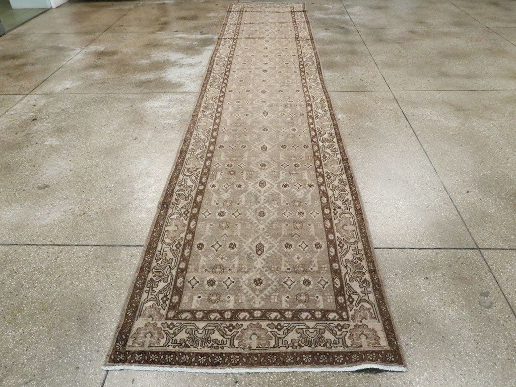 Vintage Persian Malayer Runner, No.23528 - Gss