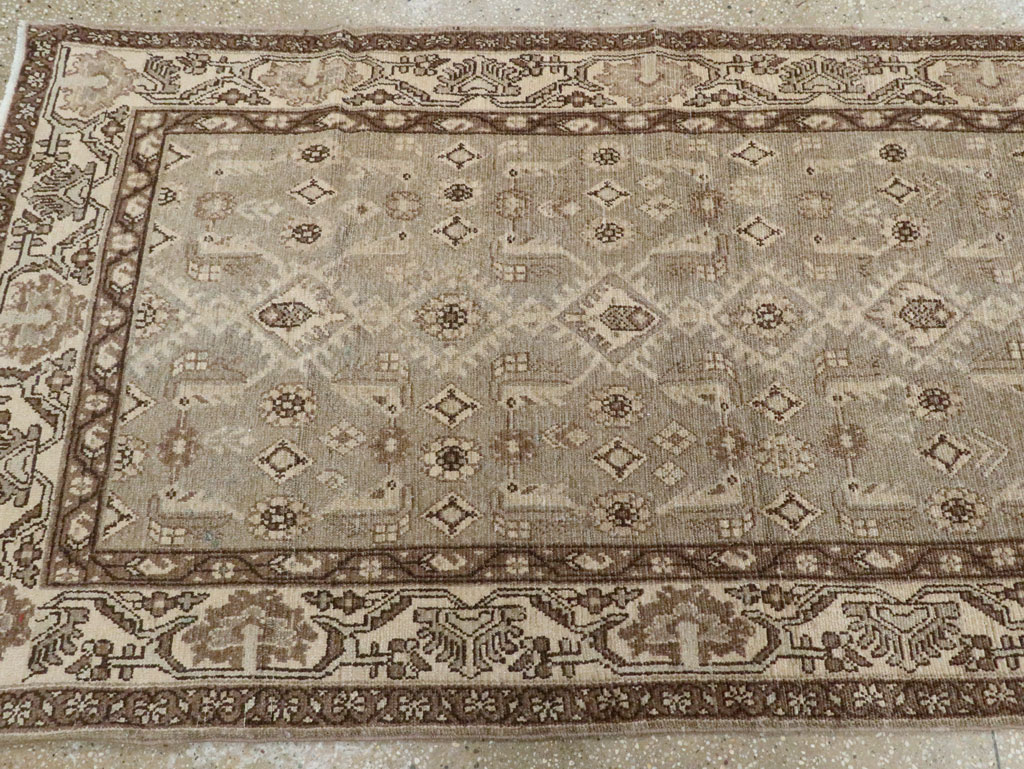 Vintage Persian Malayer Runner, No.23528 - Gss