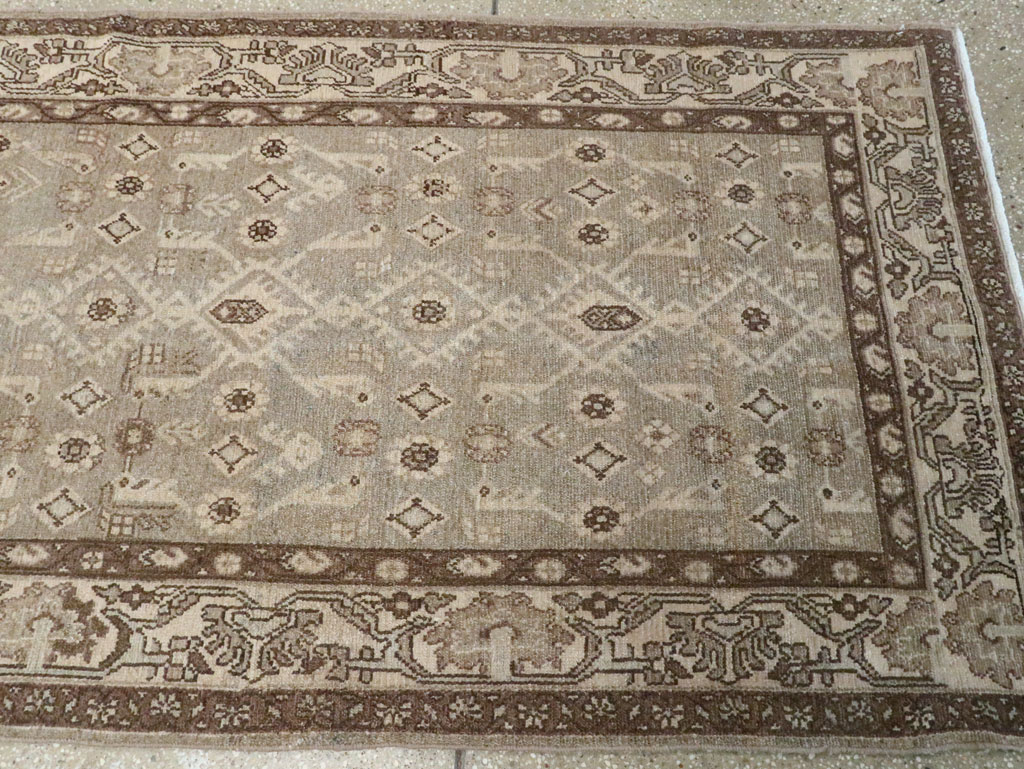 Vintage Persian Malayer Runner, No.23528 - Gss