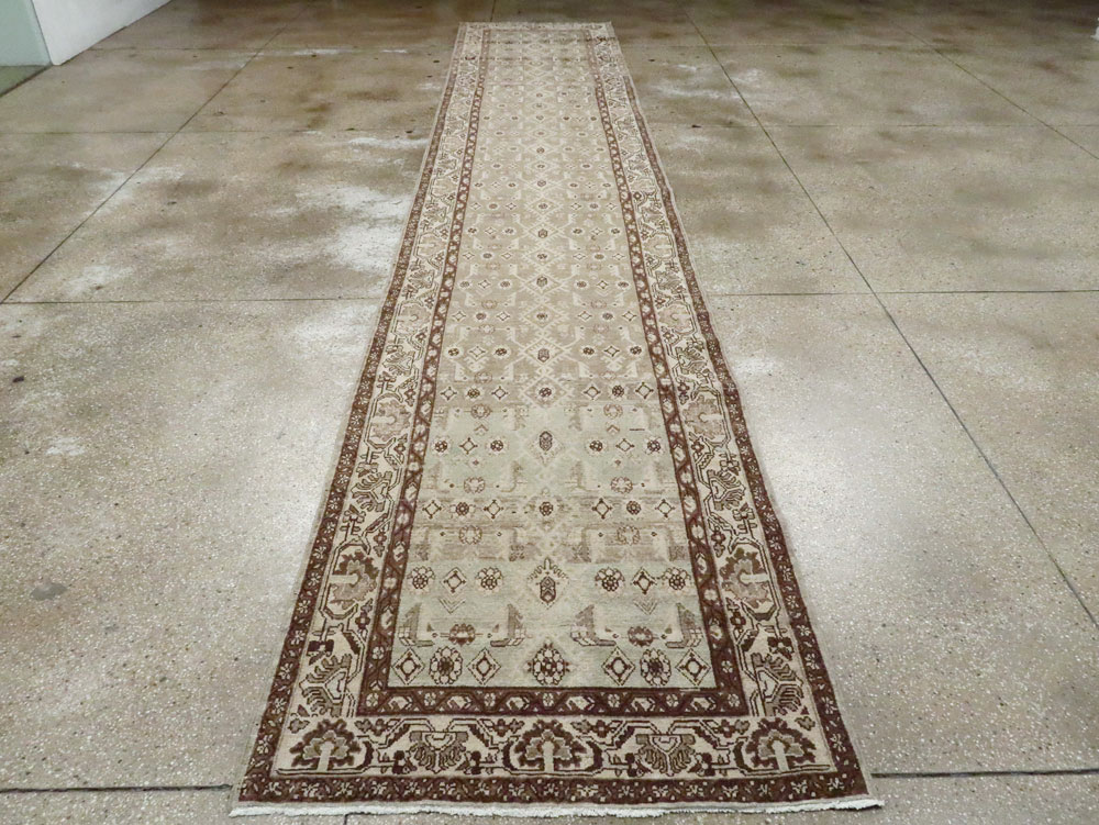 Vintage Persian Malayer Runner, No.23529 - Gss