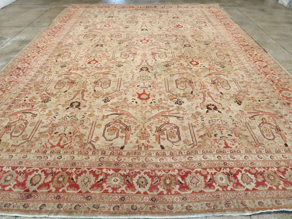 Antique Persian Mahal Carpet, No.23530 - Gss