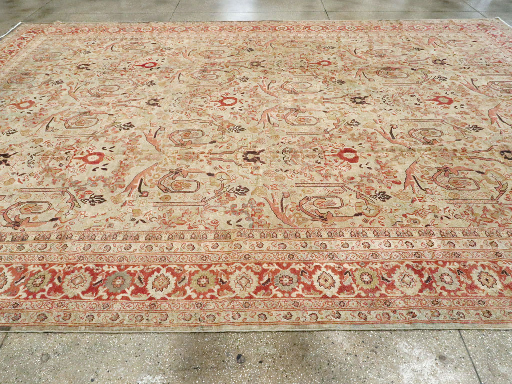 Antique Persian Mahal Carpet, No.23530 - Gss