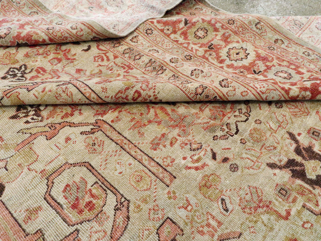 Antique Persian Mahal Carpet, No.23530 - Gss