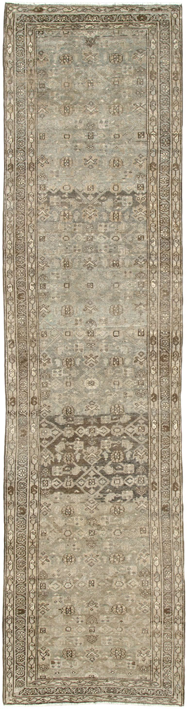 Vintage Persian Malayer Runner, No.23534 - Gss