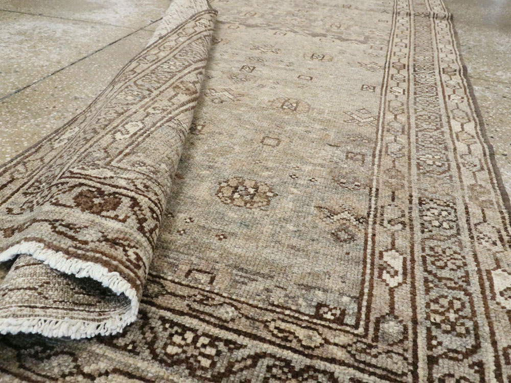Vintage Persian Malayer Runner, No.23534 - Gss