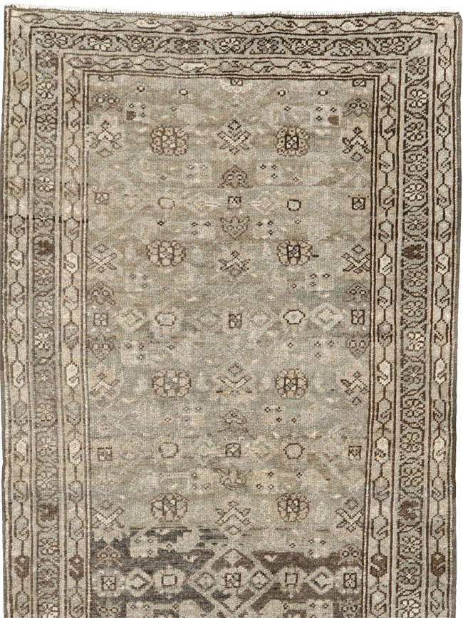 Vintage Persian Malayer Runner, No.23534 - Gss