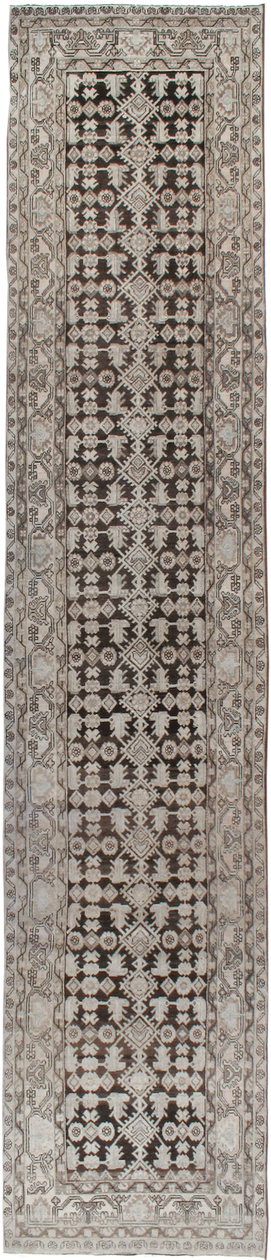 Vintage Persian Malayer Runner, No.23535 - Gss