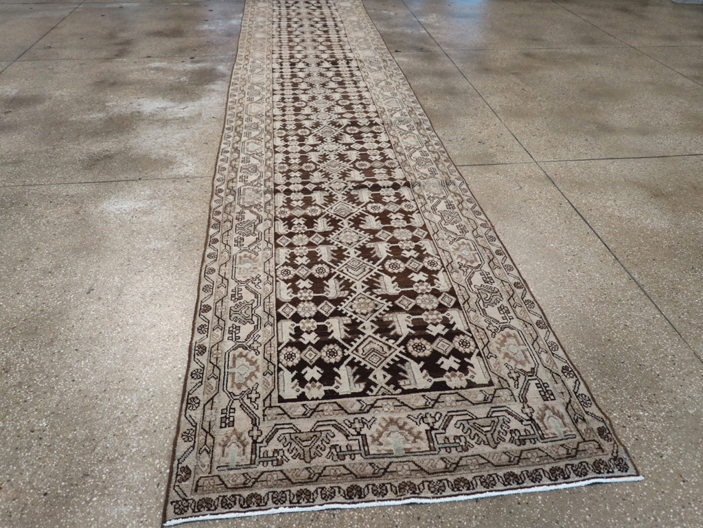Vintage Persian Malayer Runner, No.23535 - Gss