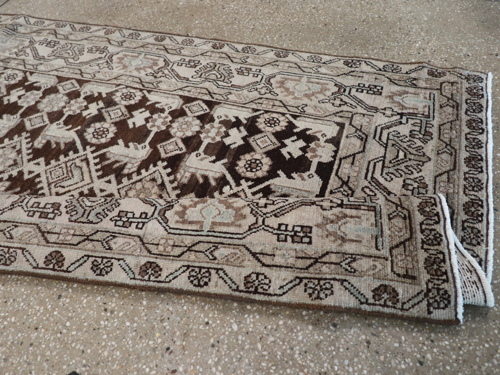 Vintage Persian Malayer Runner, No.23535 - Gss