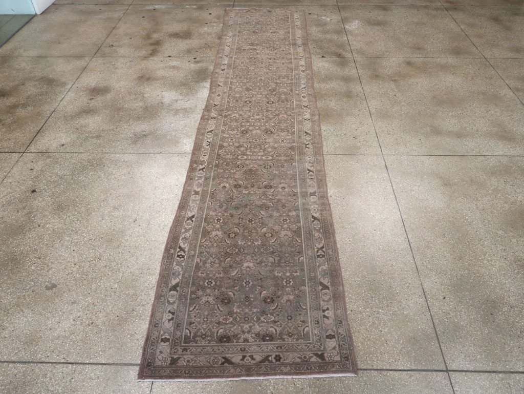 Vintage Persian Malayer Runner, No.23536 - Gss