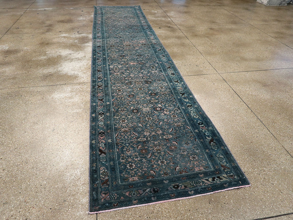 Vintage Persian Malayer Long Runner, No.23537 - Gss