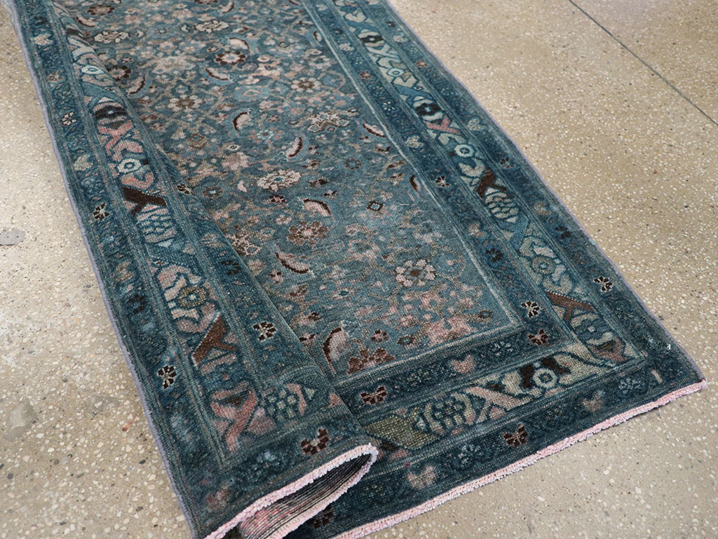 Vintage Persian Malayer Long Runner, No.23537 - Gss