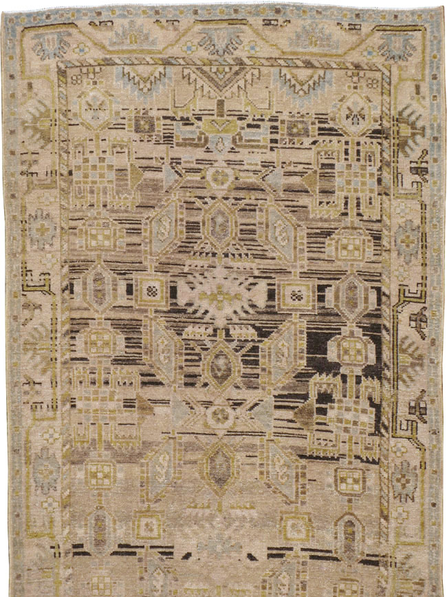 Vintage Persian Malayer Runner, No.23538 - Gss