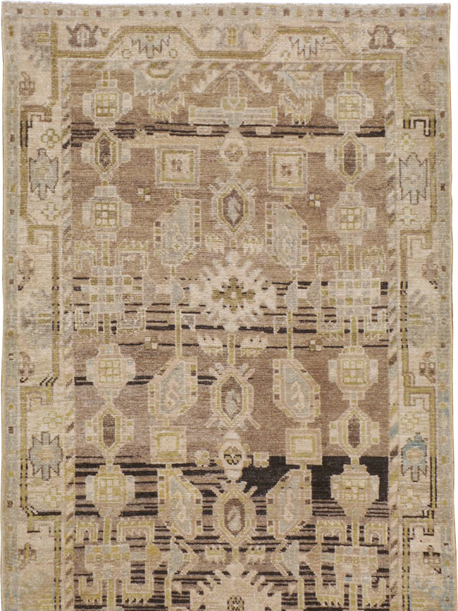 Vintage Persian Malayer Runner, No.23538 - Gss