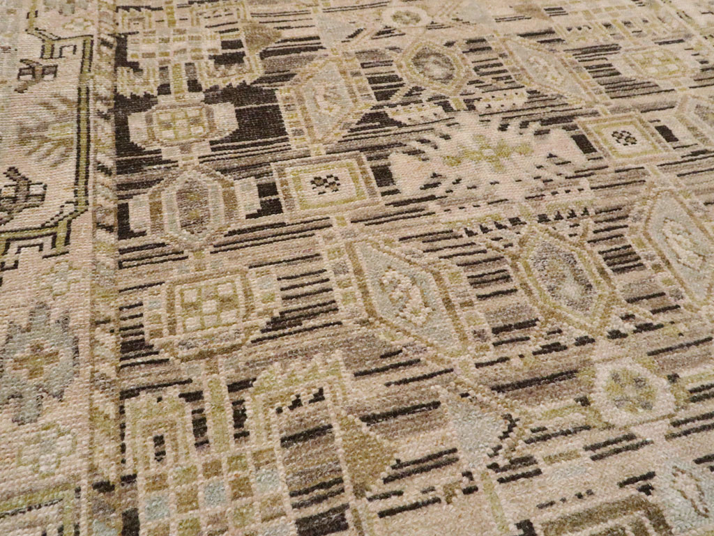 Vintage Persian Malayer Runner, No.23538 - Gss