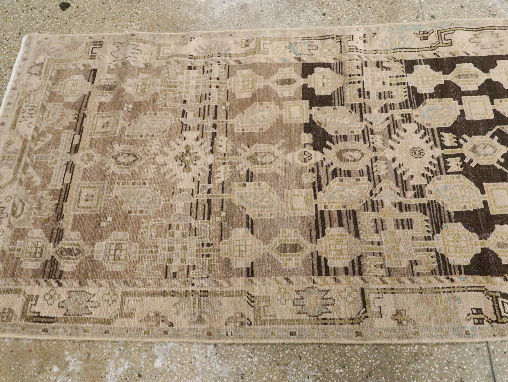 Vintage Persian Malayer Runner, No.23538 - Gss