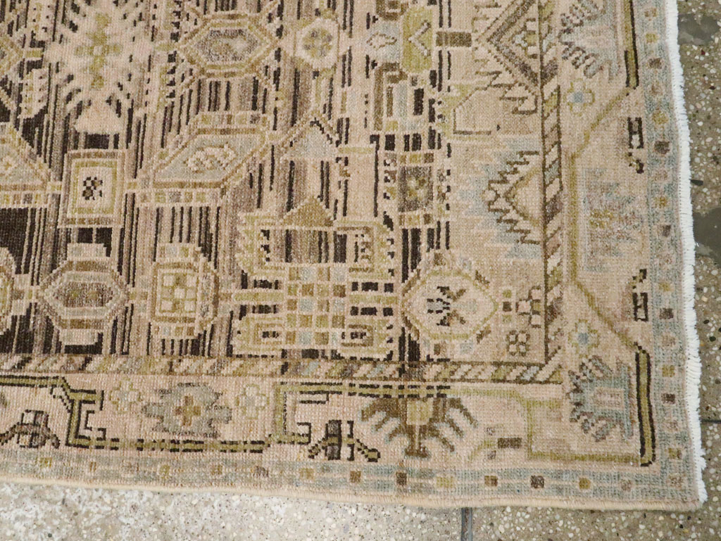 Vintage Persian Malayer Runner, No.23538 - Gss
