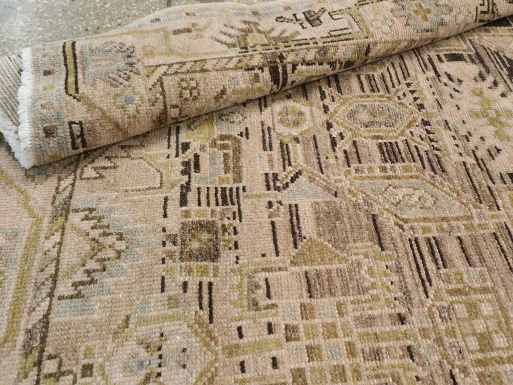 Vintage Persian Malayer Runner, No.23538 - Gss