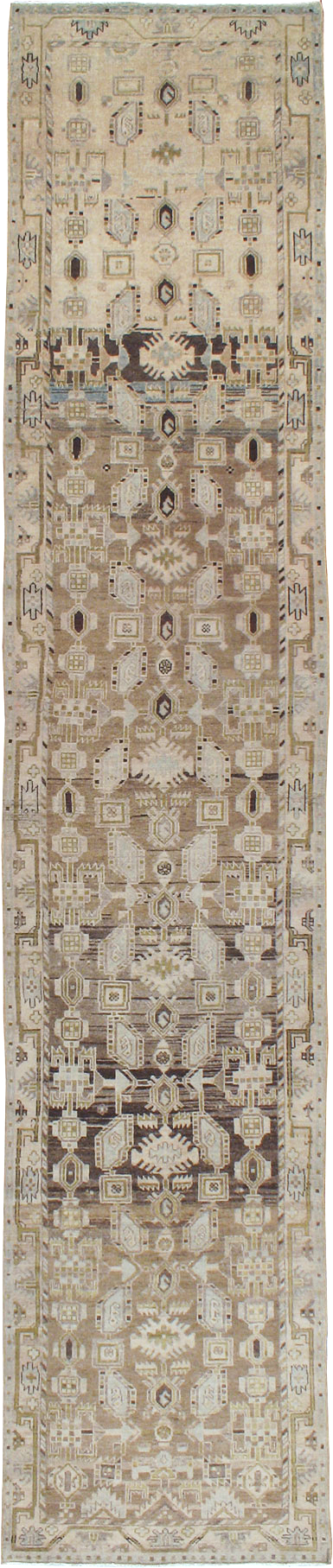 Vintage Persian Malayer Runner, No.23539 - Gss