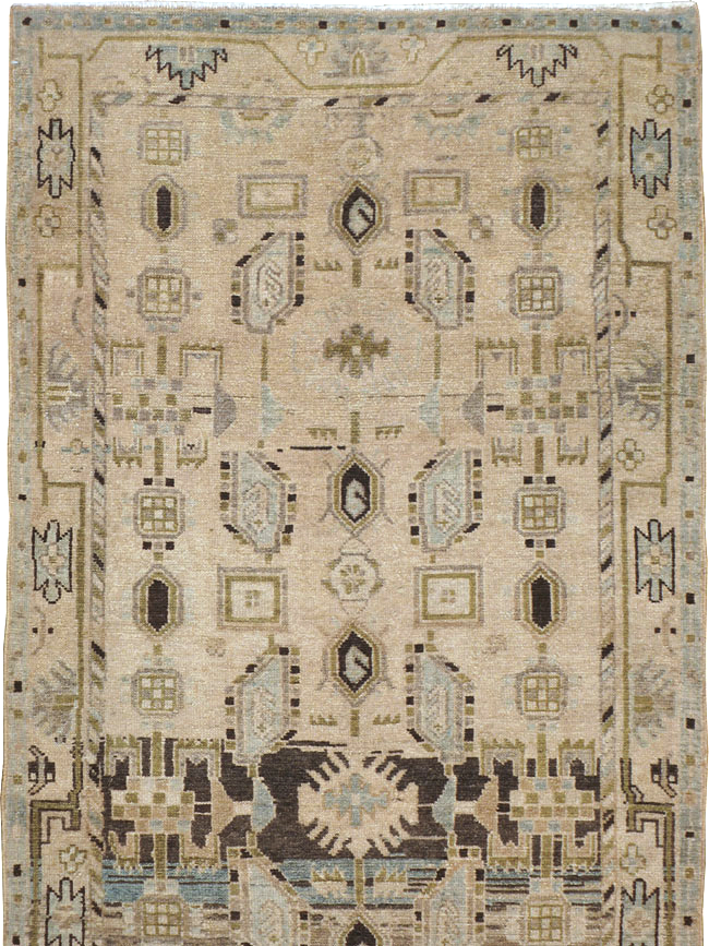 Vintage Persian Malayer Runner, No.23539 - Gss