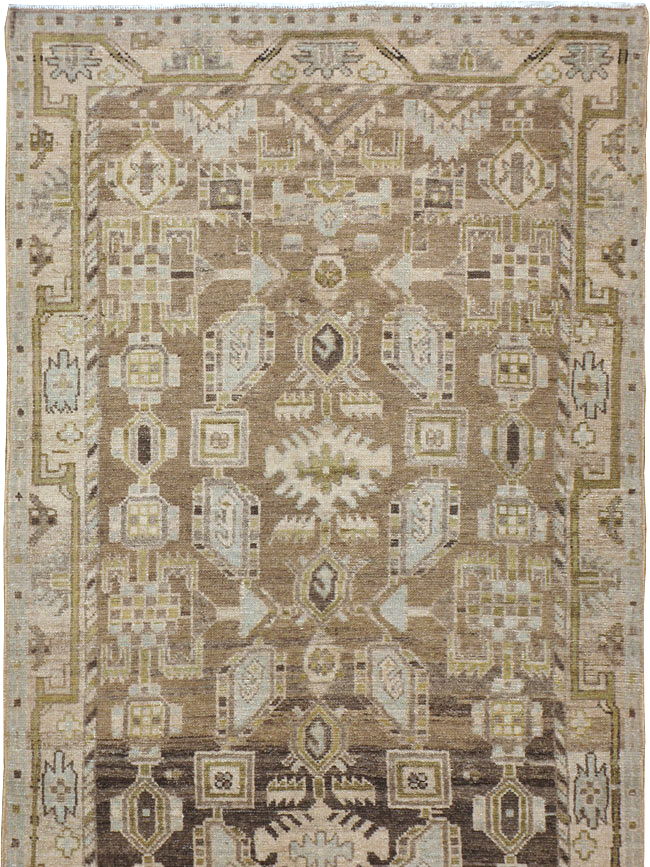Vintage Persian Malayer Runner, No.23539 - Gss