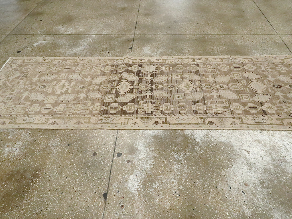 Vintage Persian Malayer Runner, No.23539 - Gss