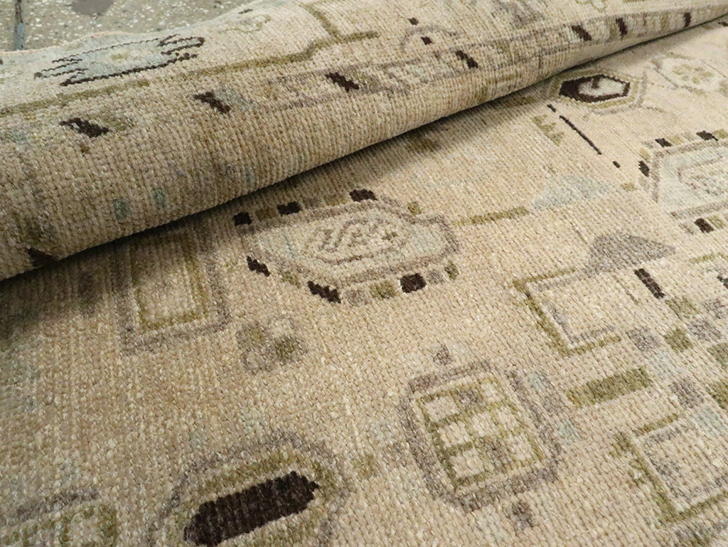 Vintage Persian Malayer Runner, No.23539 - Gss