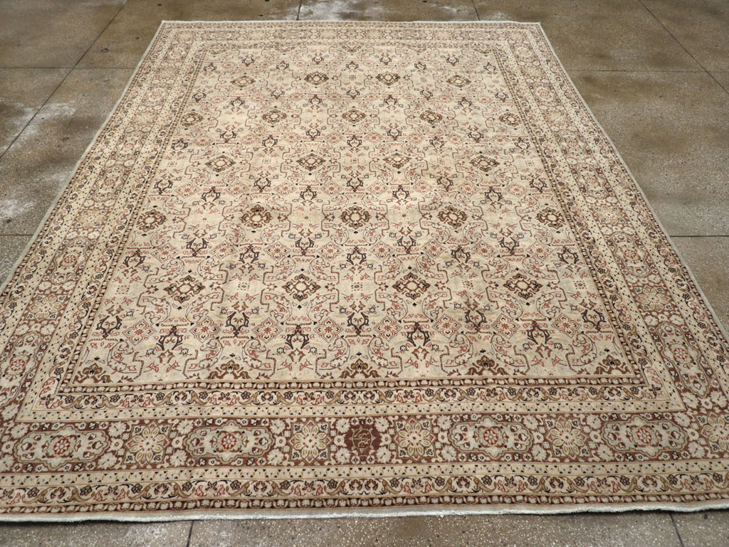 Antique Persian Mashad Carpet, No.23544 - Gss