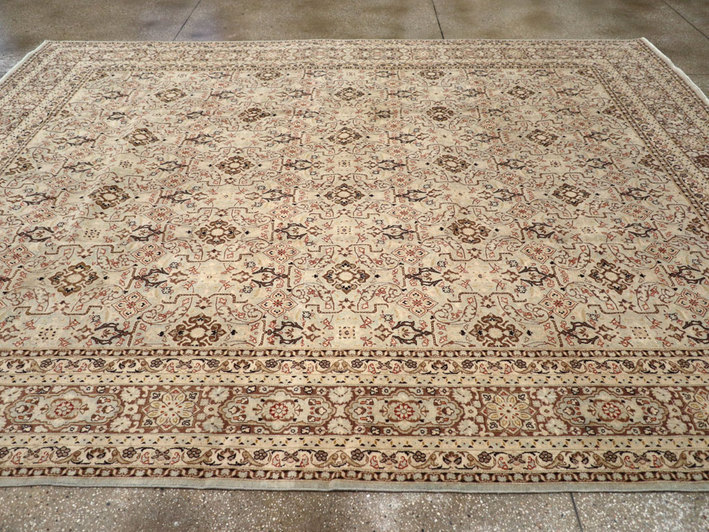 Antique Persian Mashad Carpet, No.23544 - Gss