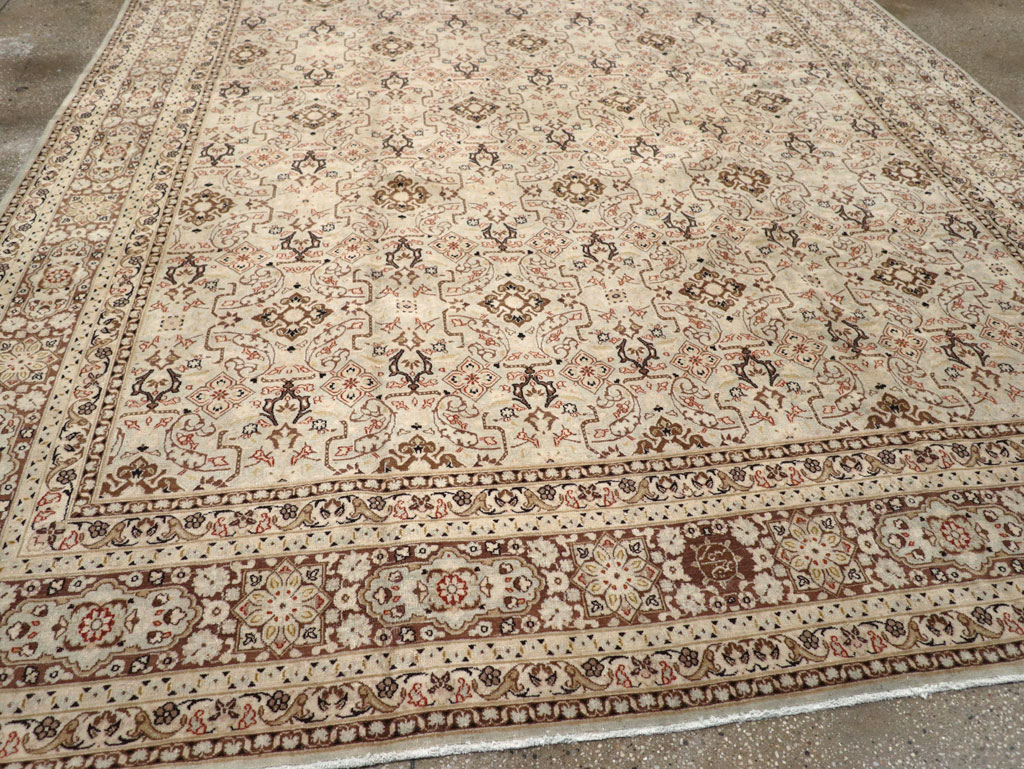 Antique Persian Mashad Carpet, No.23544 - Gss