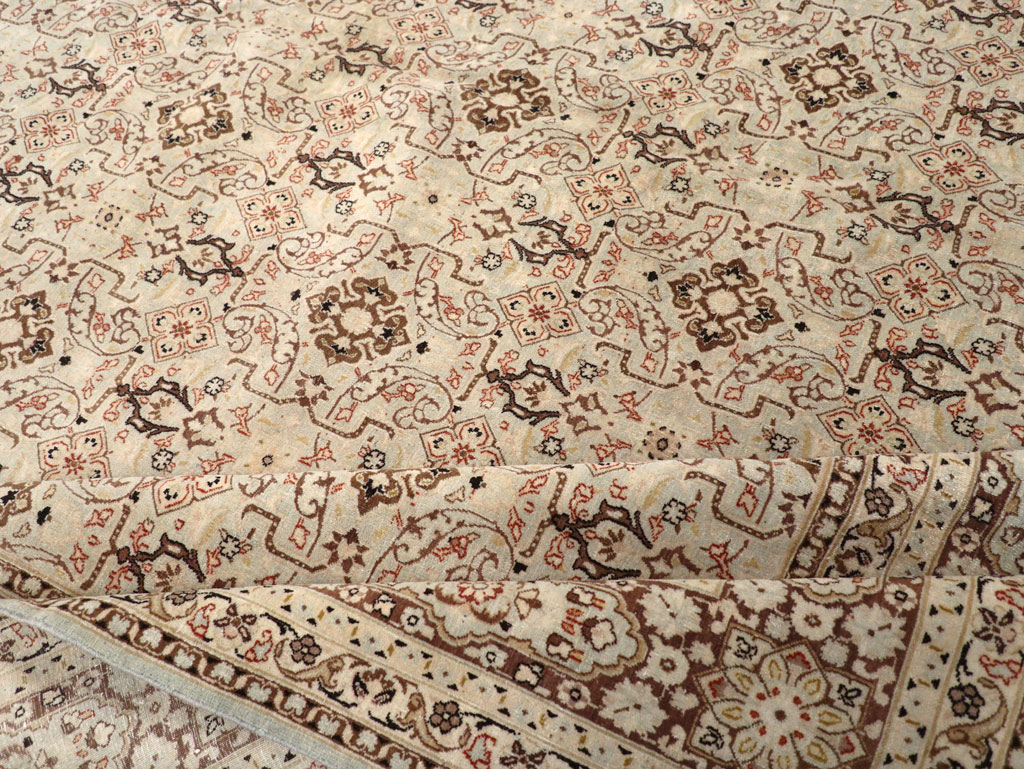 Antique Persian Mashad Carpet, No.23544 - Gss