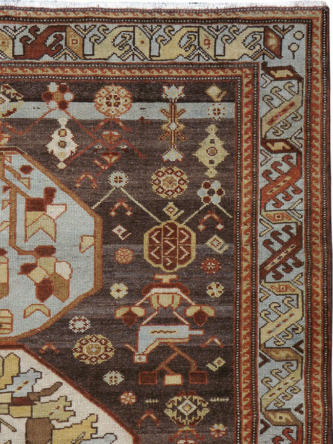 Vintage Persian Malayer Rug, No.23546 - Gss
