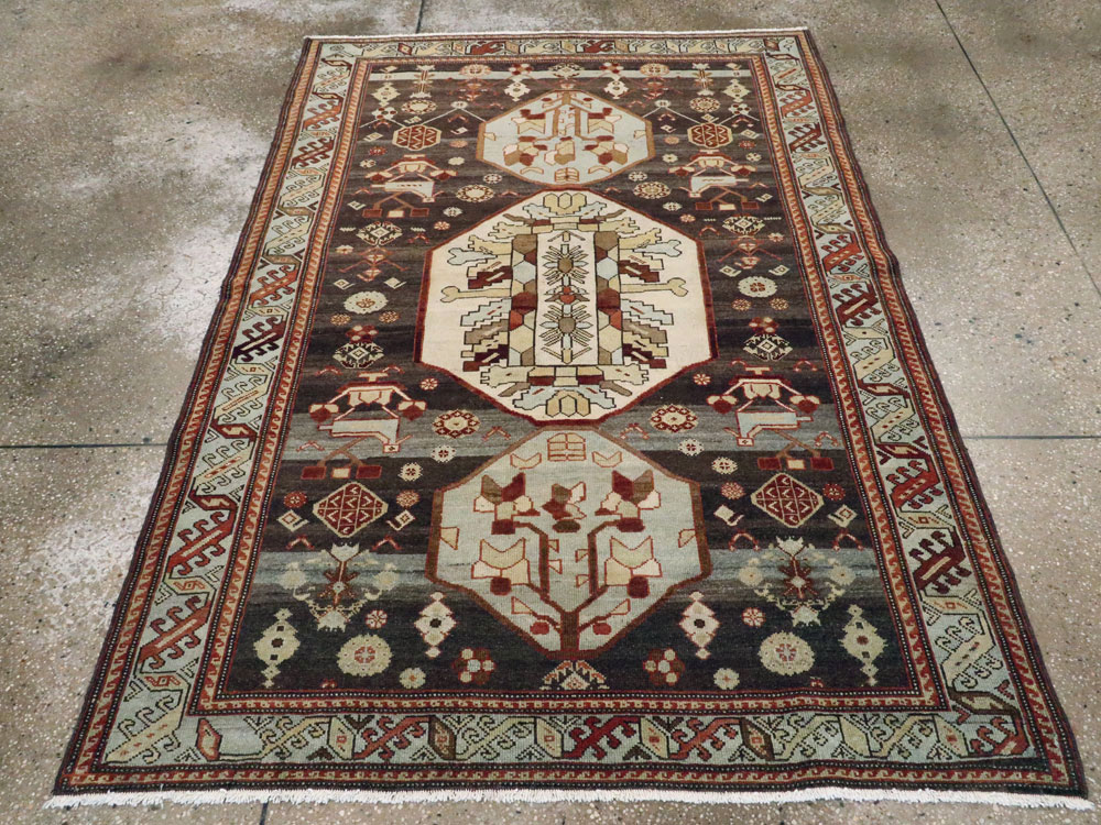 Vintage Persian Malayer Rug, No.23546 - Gss