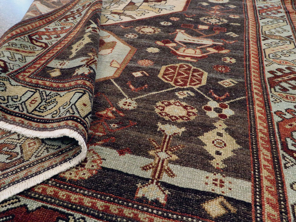 Vintage Persian Malayer Rug, No.23546 - Gss