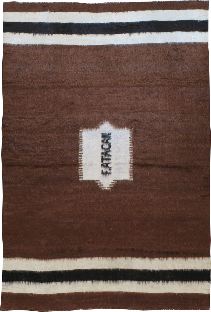 Vintage Turkish Mohair Rug, No.23549 - Gss